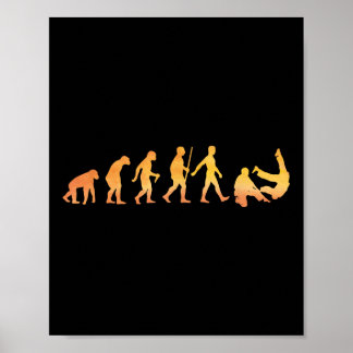 Poster Art de Jiu Jitsu drôle pour hommes femmes enfants 