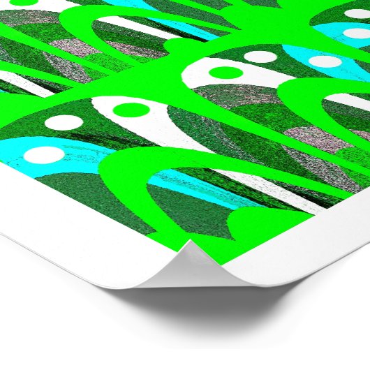 Poster Art de la collection verte (Coin)