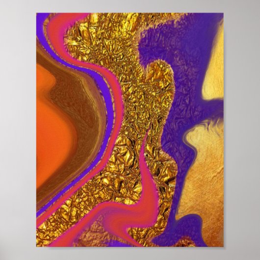 Poster art de la couleur vibratoire (Devant)