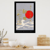 Poster Art de la couverture de boîte de lettres japonaise (Cuisine)