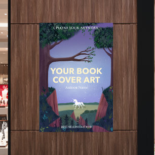 Poster Art de la couverture du livre   Auteur Lancement d