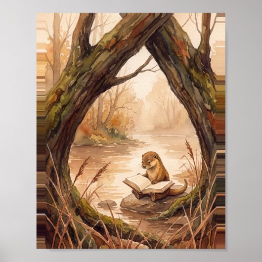 Poster Art de la forêt de contes No. 2 (Devant)