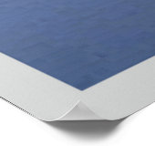 Poster Art de la fumée bleue émotionnelle (Coin)