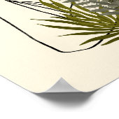 Poster Art de la ligne de Plante (Coin)