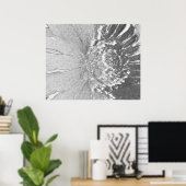 Poster Art de la marguerite (Bureau à domicile)