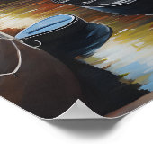 Poster Art de la peinture à l'huile d'Amsterdam (Coin)