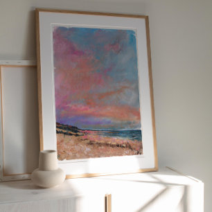 Poster Art de la plage
