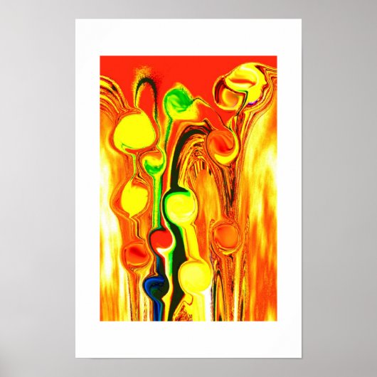 Poster art de la pluie dorée (Devant)