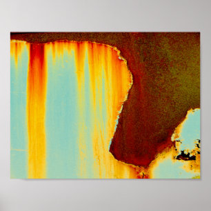 Poster Art de la rouille cool