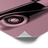 Poster Art de la voiture classique (Coin)