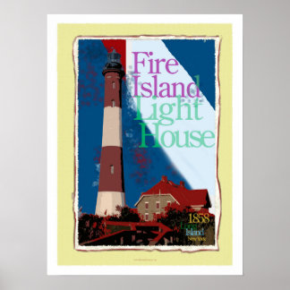 Poster Art de l'affiche de Fire Island