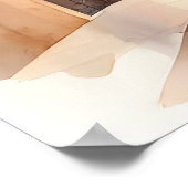 Poster Art de l'aquarelle de Barcelone (Coin)