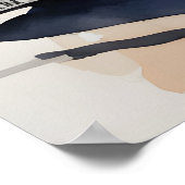 Poster Art de l'aquarelle de Varsovie (Coin)