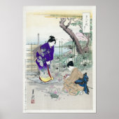 Poster Art de l'art floral japonais (1896) (Devant)