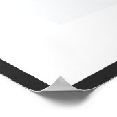 Poster Art de ligne de fleurs botaniques avec triangle et (Coin)