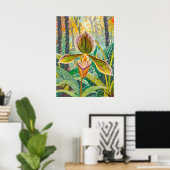 Poster Art de l'orchidée V41 (Bureau à domicile)
