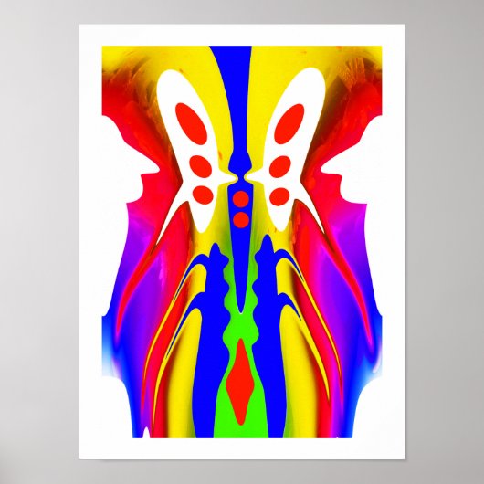 Poster art de machine extraterrestre fantastique (Devant)