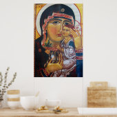 Poster Art de Marie Mère et Jésus (Cuisine)