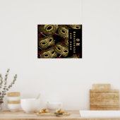 POSTER ART DE MASQUE  (Cuisine)