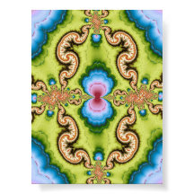 Art de motif de dragon fractal psychédélique