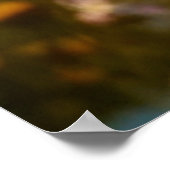 Poster Art de mur de fleurs de printemps (Coin)