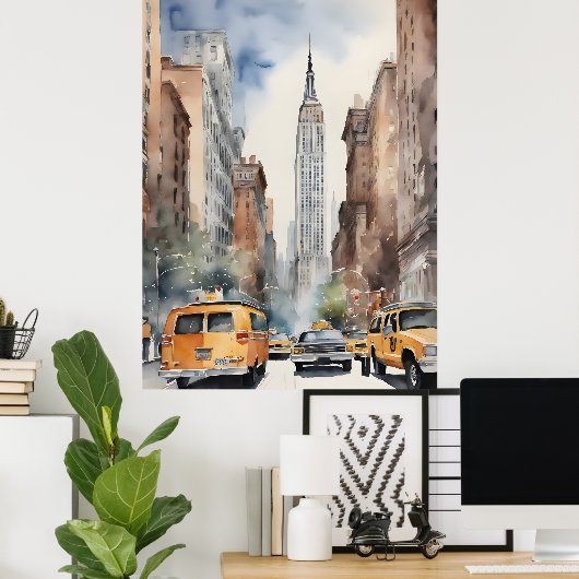 Poster Art de New York (Bureau à domicile)