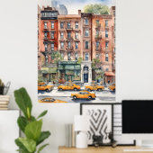 Poster Art de New York (Bureau à domicile)