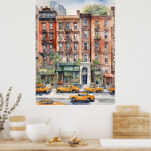 Poster Art de New York (Cuisine)