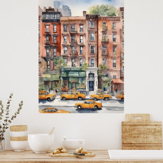 Poster Art de New York (Cuisine)