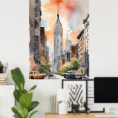 Poster Art de New York (Bureau à domicile)