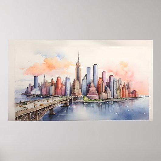 Poster Art de New York (Devant)