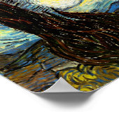 Poster Art de nuit Van Gogh Starry (Coin)
