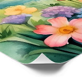 Poster Art de Pâques coloré (Coin)