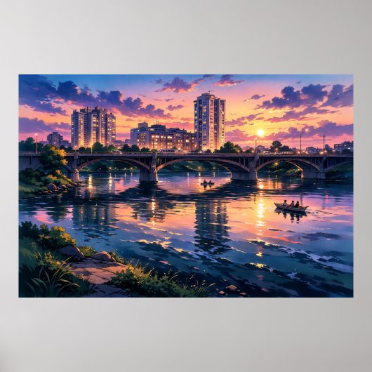 Poster Art de paysage photographique édité (meilleure qua (Devant)