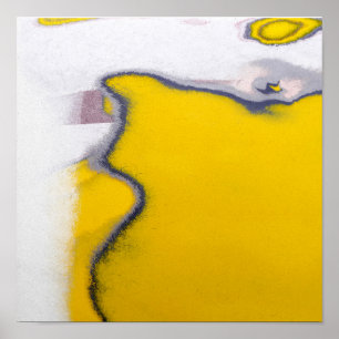 Poster Art de peinture déchirée par la voiture