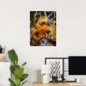 Poster Art de reptile Iguane (Bureau à domicile)