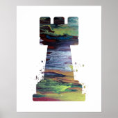 Poster Art de Roche d'échecs (Devant)