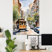 Poster Art de San Francisco (Bureau à domicile)