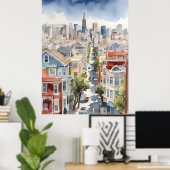Poster Art de San Francisco (Bureau à domicile)