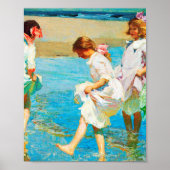 Poster Art de scène de plage par Edward Henry Potthast (Devant)