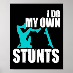 Poster Art de skateboard cool pour hommes femmes planche