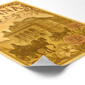 Poster Art de Vienne vintage (Coin)