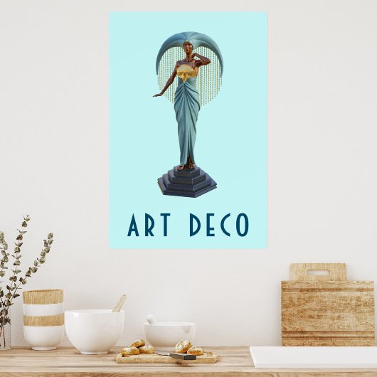 Poster Art Déco (Cuisine)