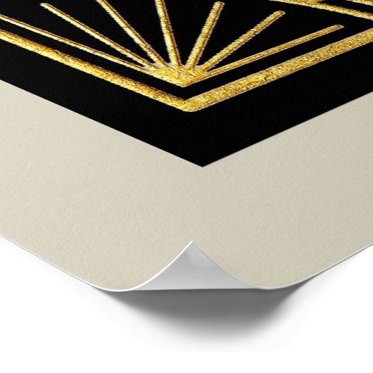 Poster Art Déco (Coin)