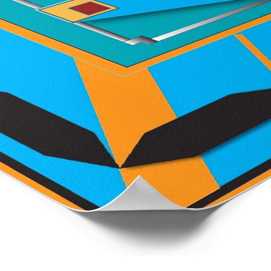 Poster Art Déco (Coin)