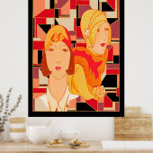 Poster Art Déco (Cuisine)