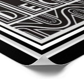 Poster Art Déco 13 x 19 (Coin)
