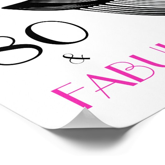 Poster Art Déco 80 & Fabuleux (Coin)