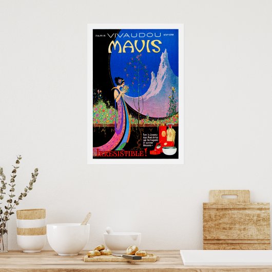 Poster: Art Deco Ad - Per Fred Packer Poster (Keuken)