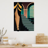 Poster Art Déco Artwork 1c (Cuisine)